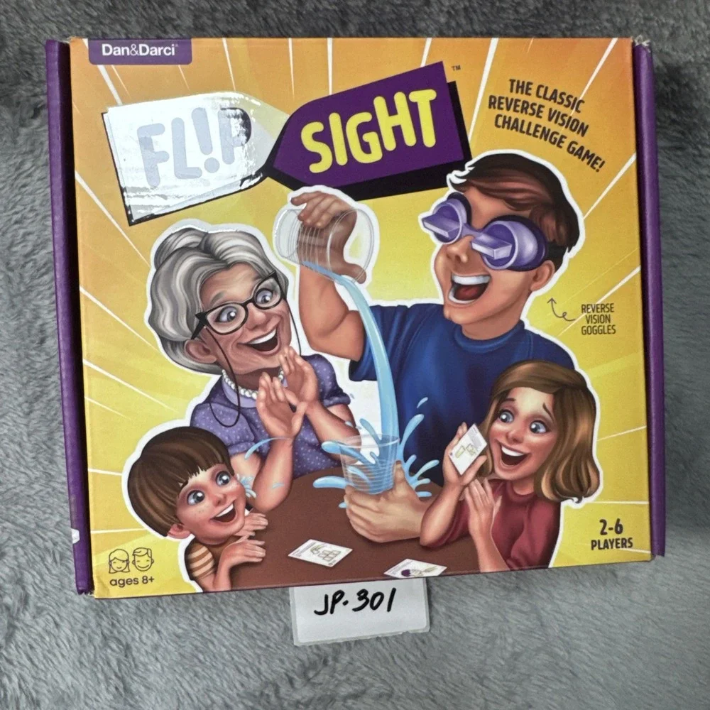 Dan&Darci Flip Sight Reverse VisionChallenge Game for Kids and Families‎